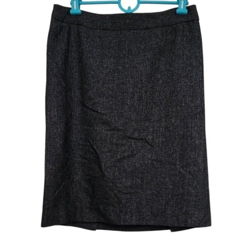 Ann Taylor Women's Gray Tweed Pencil Skirt Size 8‎ Business Professional E39